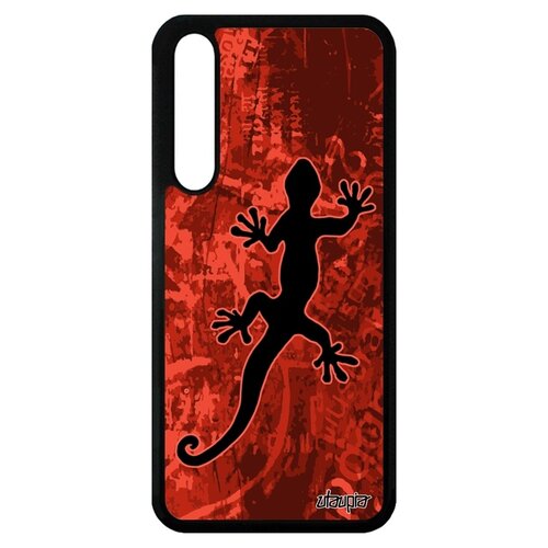 фото Чехол хуавей p20 про французский дизайн саламандра символ амулет utaupia