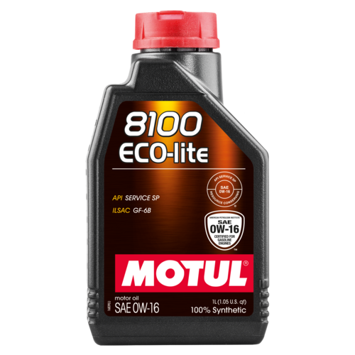 фото Синтетическое моторное масло motul 8100 eco-lite 0w-16, 1 л