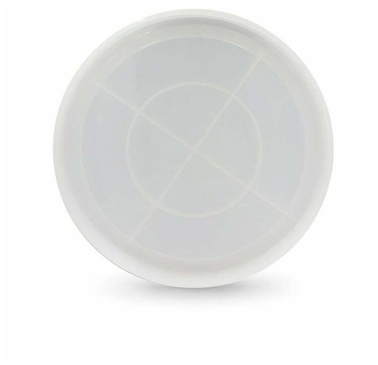 Силиконовый молд для эпоксидной смолы - Тарелка круг, 20 см, Epoxy Master
