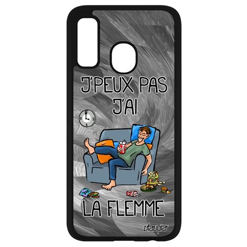 фото Чехол для мобильного galaxy a40, "не могу - мне лень!" симуляция шутка utaupia