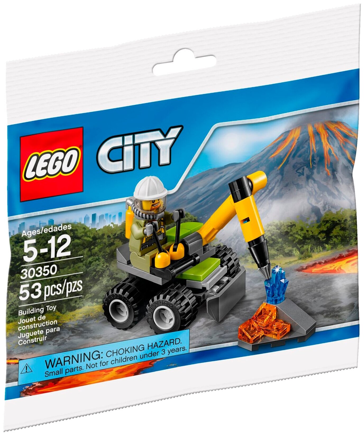 Конструктор LEGO City 30350 Мини-бурильщик