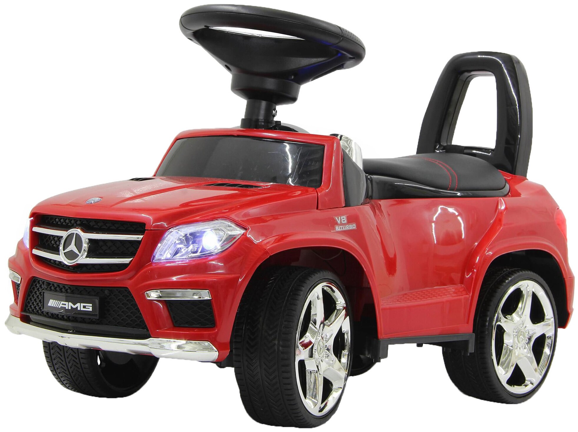 RiverToys Детская каталка Mercedes A888AA красный