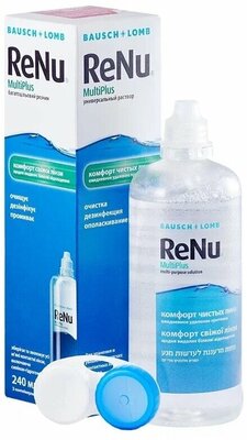 Раствор Renu (Bausch & Lomb) MultiPlus 240 мл