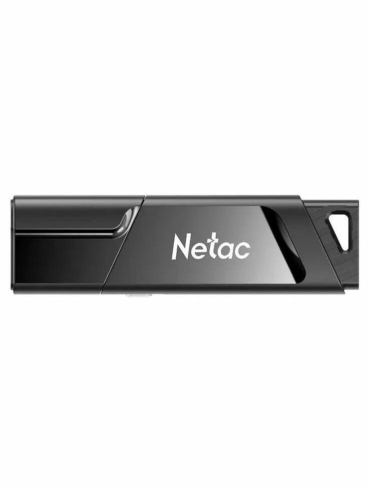 Netac U336 64 ГБ USB-флеш-накопитель, USB 3.0, NT03U336S-064G-32BK, черный