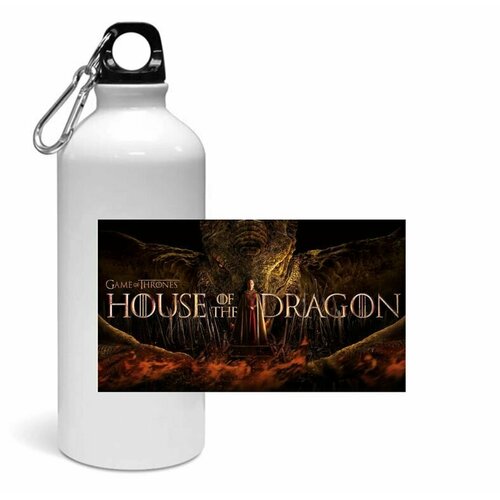 фото Спортивная бутылка дом дракона, house of the dragon №6 goodbrelok