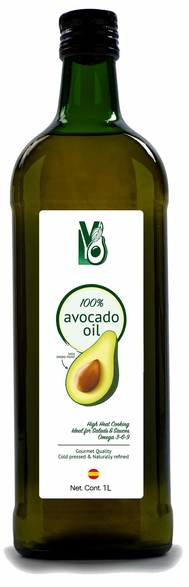 Масло Авокадо LVO 1 Литр 100% Natural Avocado Cooking Oil