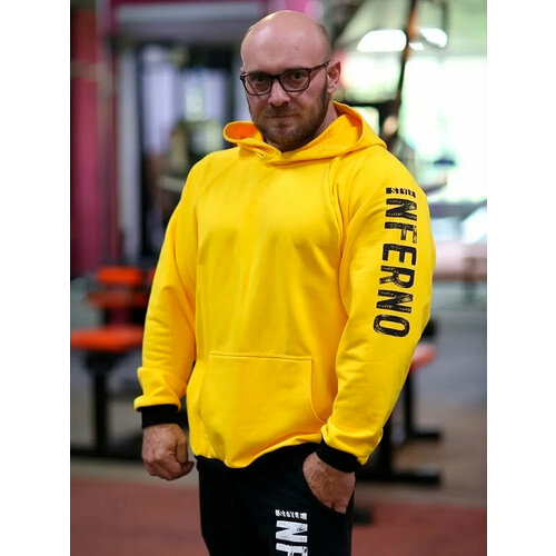 фото Худи inferno style, размер l, желтый