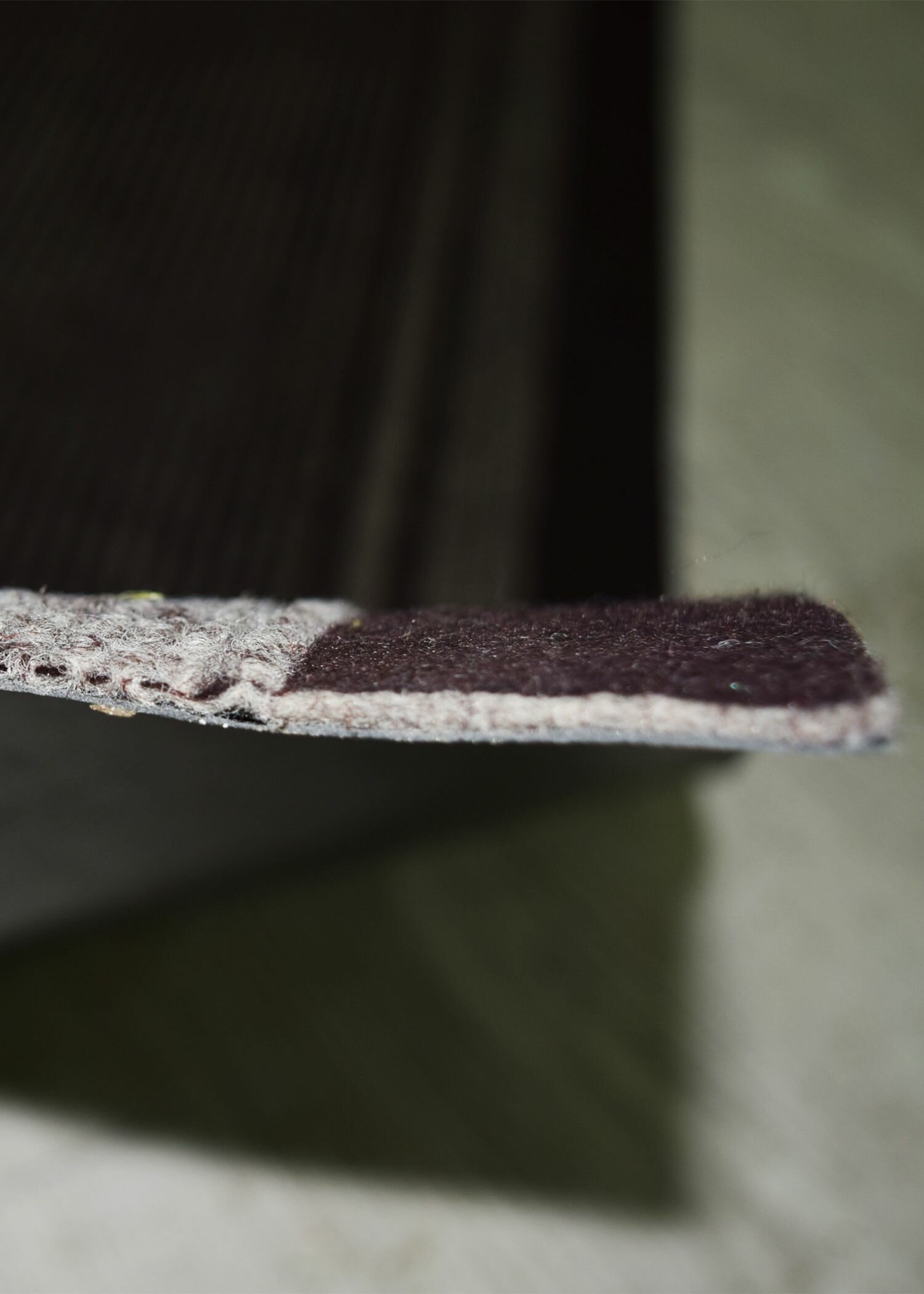 Ковровая дорожка Лидер коричневая, размер 1на1,5м - фотография № 3