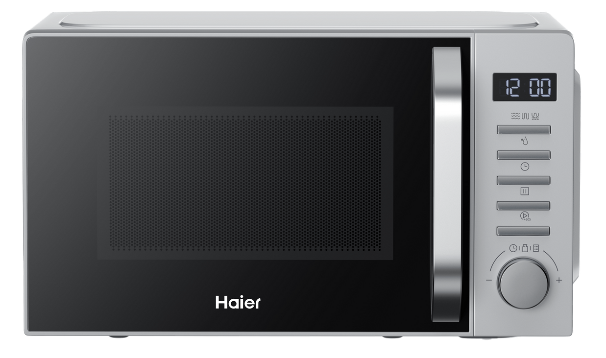 Микроволновая печь Haier HMB-DG208SA, гриль, 20 литров, цвет серебро