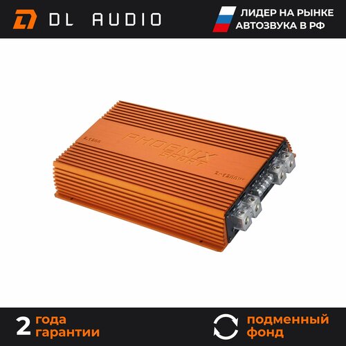 Усилитель звука автомобильный 2х двух канальный для динамиков DL Audio Phoenix Sport 21200 21680₽