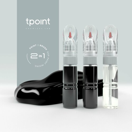 Комплект - штрих-корректоров для EXEED RX ENDLESS BLACK бескрайний черный код цвета CM штрих-корректор от сколов и царапин 20мл20мл20мл 1600₽