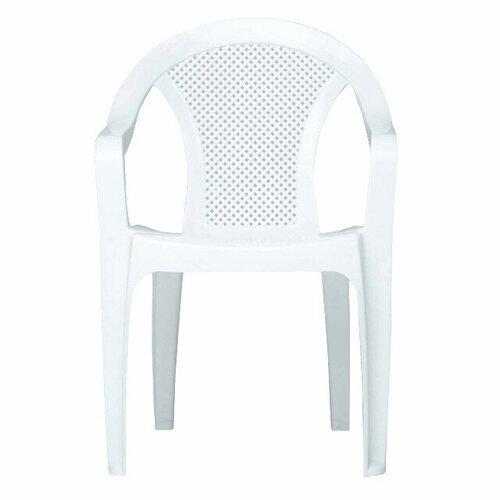 Кресло Rumba 39x40x79см белое пластик