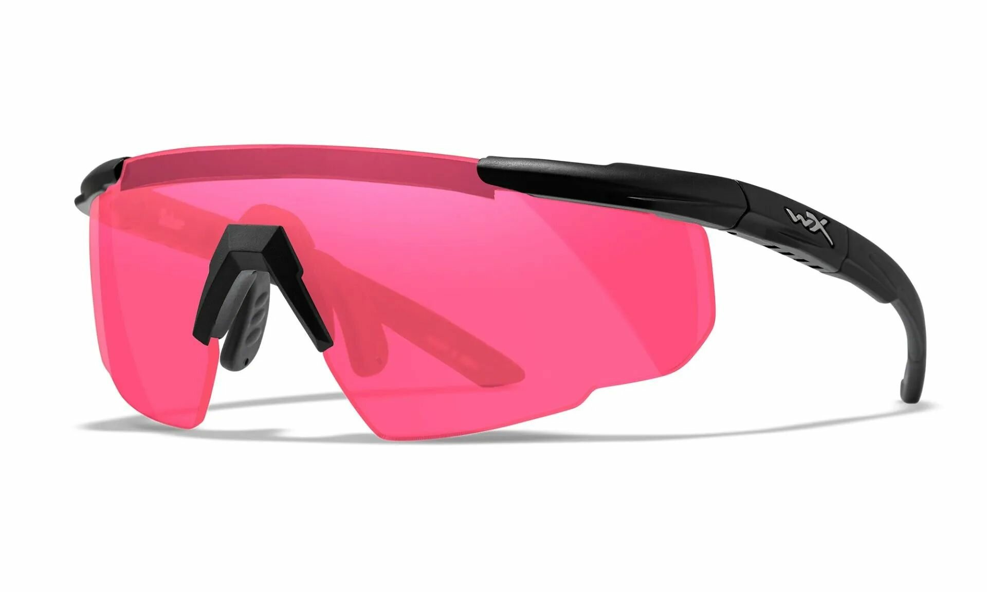 Очки защитные Wiley X Saber Advanced (Frame: Matte Black, Lens: Vermillion)