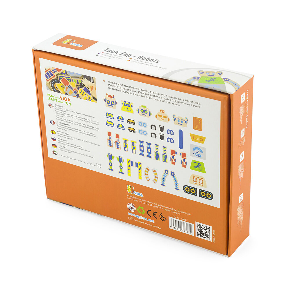 Конструктор Робот 45 деталей VIGA VG50335 — фото 1