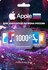 Пополнение/подарочная карта Apple, AppStore&iTunes на 1000 рублей