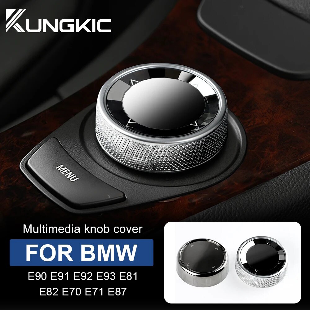 Крышка кнопки iDrive BMW E90-E87, ceramic — фото 1