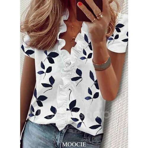 фото Рубашка moocie базовая коллекция, размер 4xl, белый