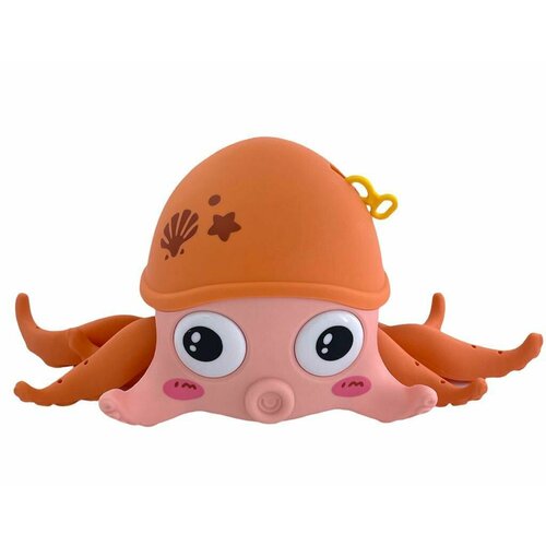 Заводная детская интерактивная игрушка Осьминог Ползающий осьминог зеленый Игрушка для ванной и купания Игрушка для детей на веревочке 999₽