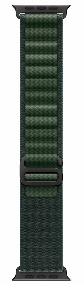 Умные часы Apple Watch Ultra 2 49 мм Titanium Case GPS + Cellular, black/dark green alpine loop(Не установлен Rustore) — фото 1
