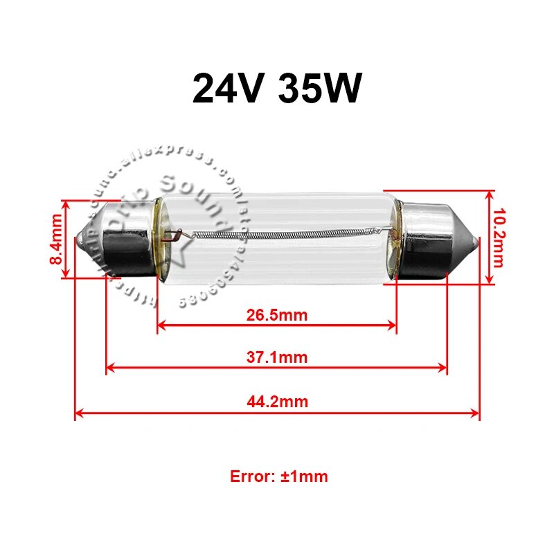 Лампа 24V 35W, 2 шт.