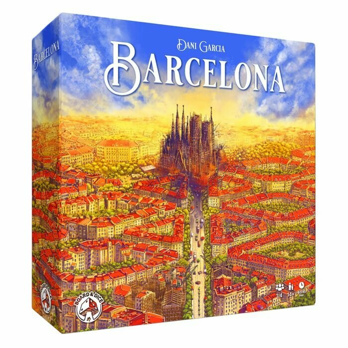 Настольная игра Barcelona на английском языке