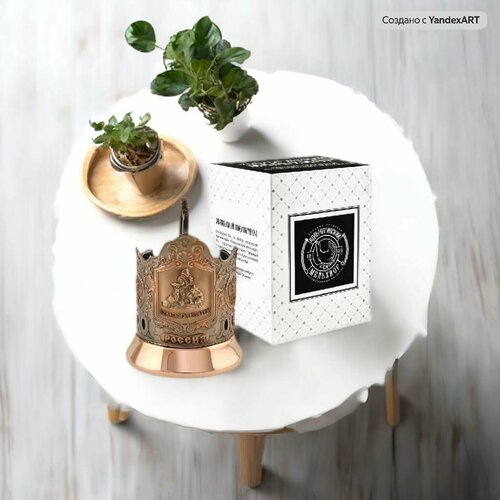 Подстаканник Приятного чаепития Меценат медный 1850₽