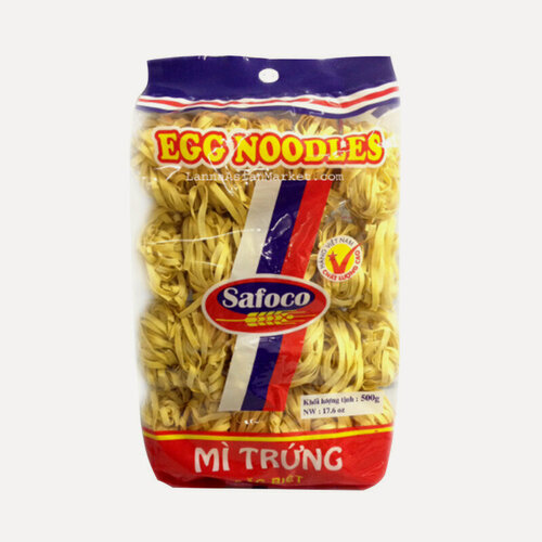 Изображение товара Лапша яичная Safoco широкая 500 г, Вьетнам