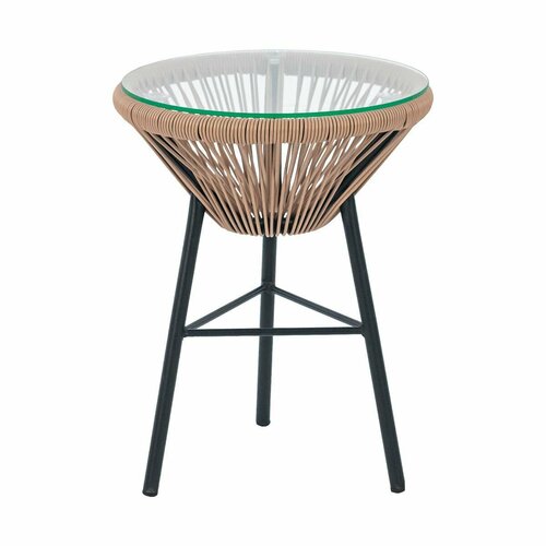 Стол журнальный плетеный из искусственного ротанга ALFART ACAPULCO d41xH52 см 8561₽