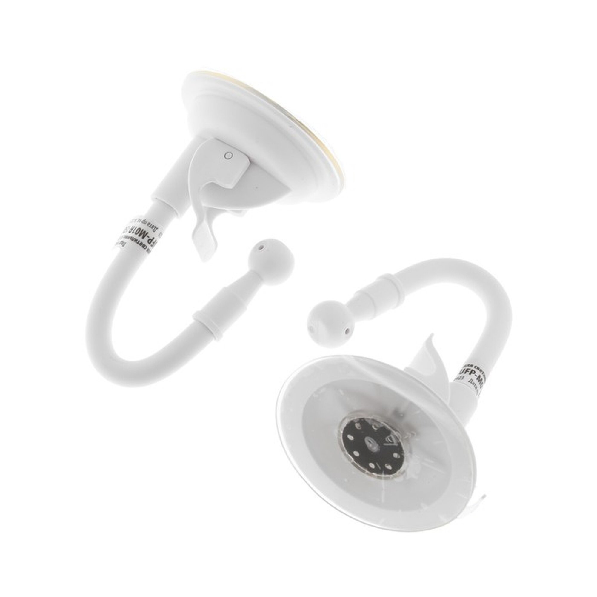 Подставка для светильника на присоске ULI-P и лампы LED-T8 длина 150 мм Набор 2 ШТ Белая