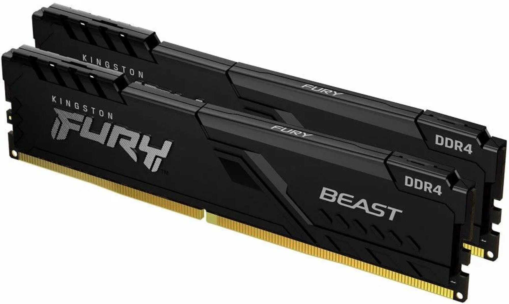 Оперативная память Kingston FURY KF436C17BBK2/16, 16ГБ, DDR4, CL17, 3600МГц