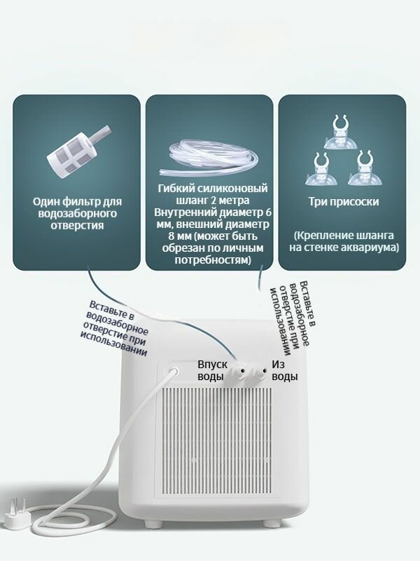 Нагреватель воды для аквариума — фото 1