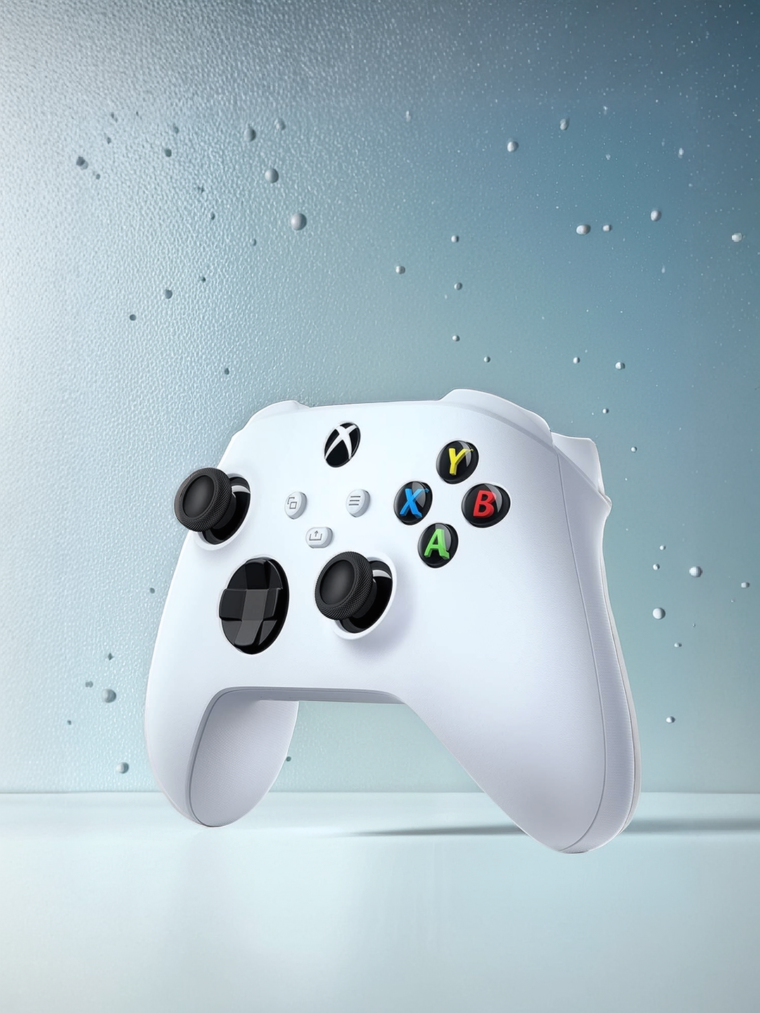 Геймпад Microsoft Xbox Robot White, для Xbox Series X/S, ПК, Android, Mac, iOS, виброотдача — фото 1