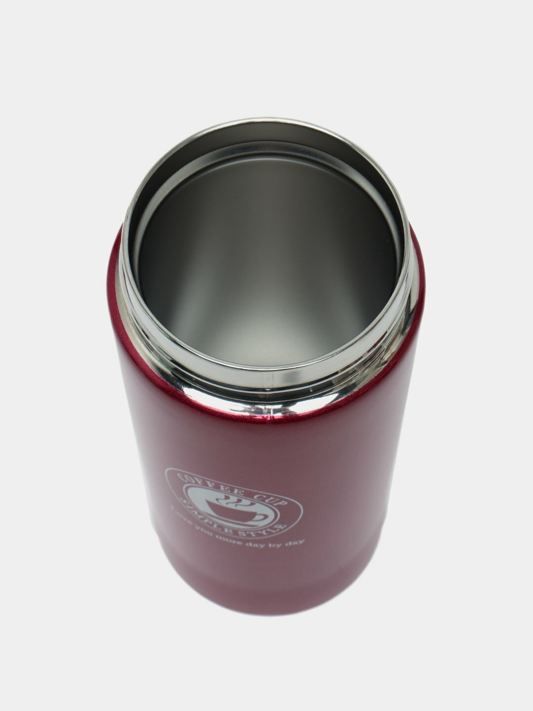 Термокружка для чая и кофе - Вишнёвый — фото 1