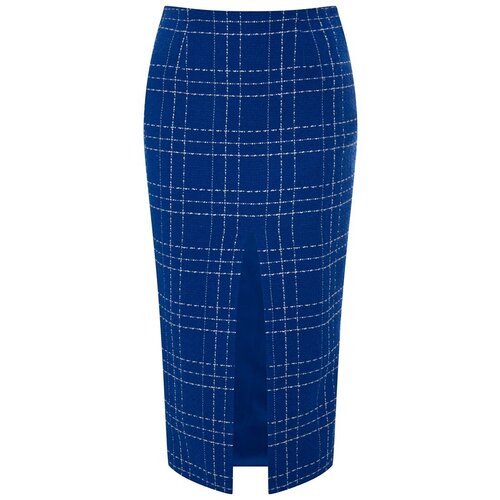 Юбка ENGIBAR, миди, размер s, синий