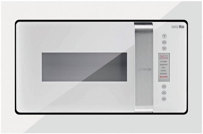 Встраиваемая микроволновая печь Gorenje BM235ORAW 900 Вт белый серебристый - фото №9