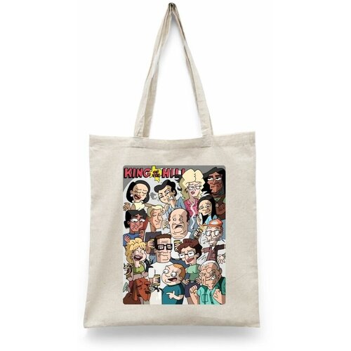 фото Сумка шоппер каждому своё, бежевый