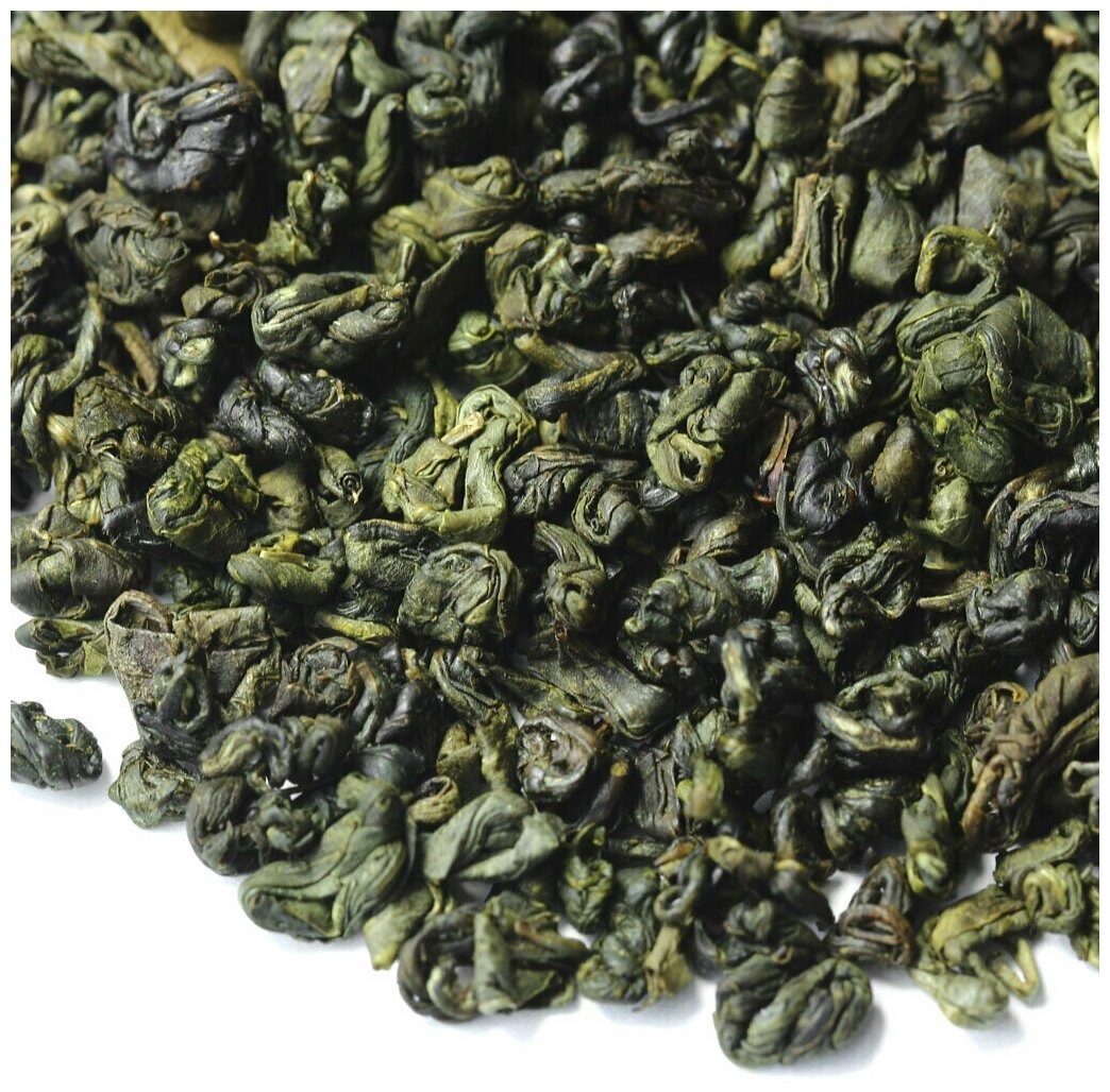 Чай зеленый Ганпаудер Молочный, 250 г - фотография № 6