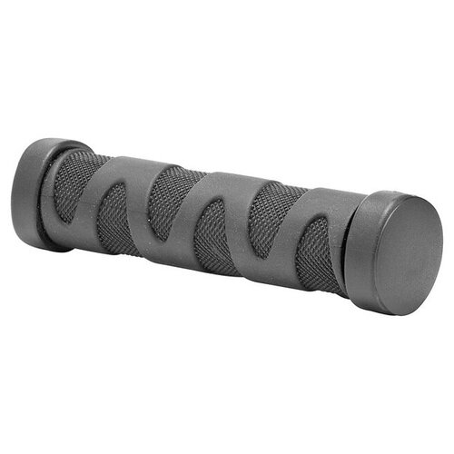 фото Stels грипсы xh-g57bl 130 мм с кольцами алюминиевыми. чёрные в инд. упаковке 150130 lu074690