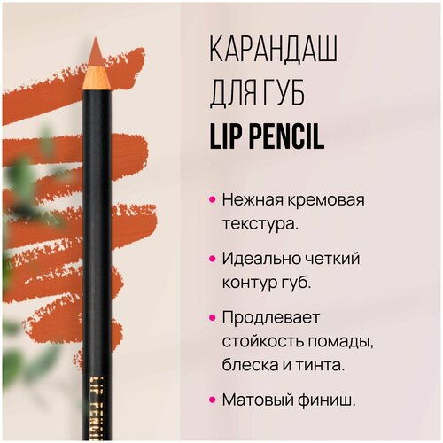 Карандаш для губ FACE nicobaggio professional make-up LIP PENCIL