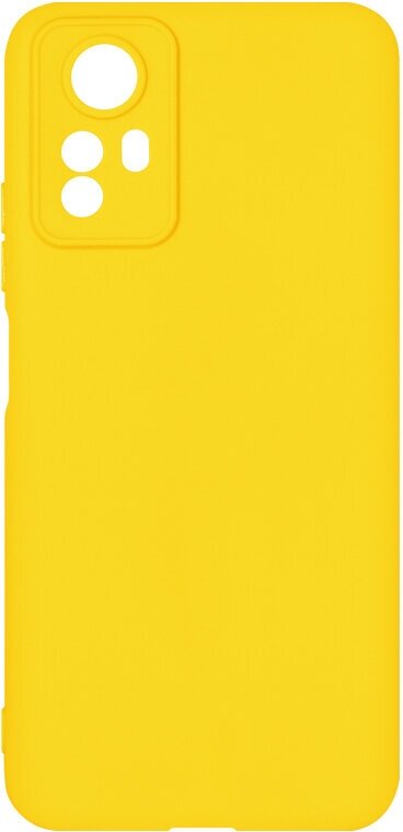 фото Силиконовый чехол для Xiaomi Redmi Note 12s DF xiCase-85 (yellow)