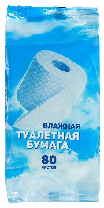 Влажная туалетная бумага Day Spa, 80 шт