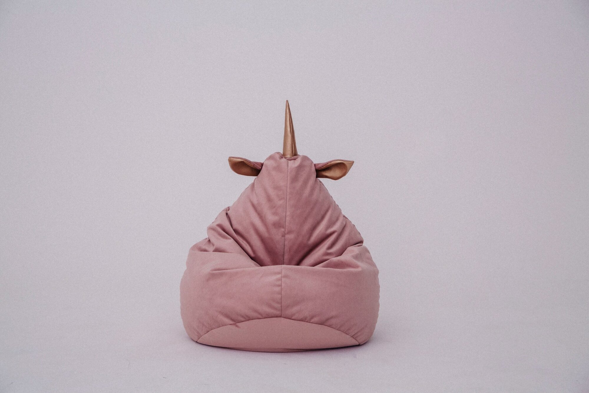 Кресло мешок Пыльный Розовый Единорог