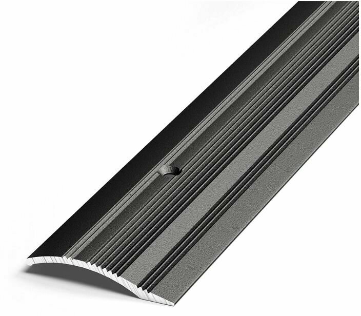 Порог алюминиевый разноуровневый 900х394 мм черный