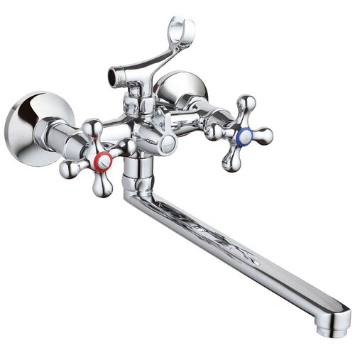 Смеситель д/в Nami с дл.изливом кристи 2527-21-KR