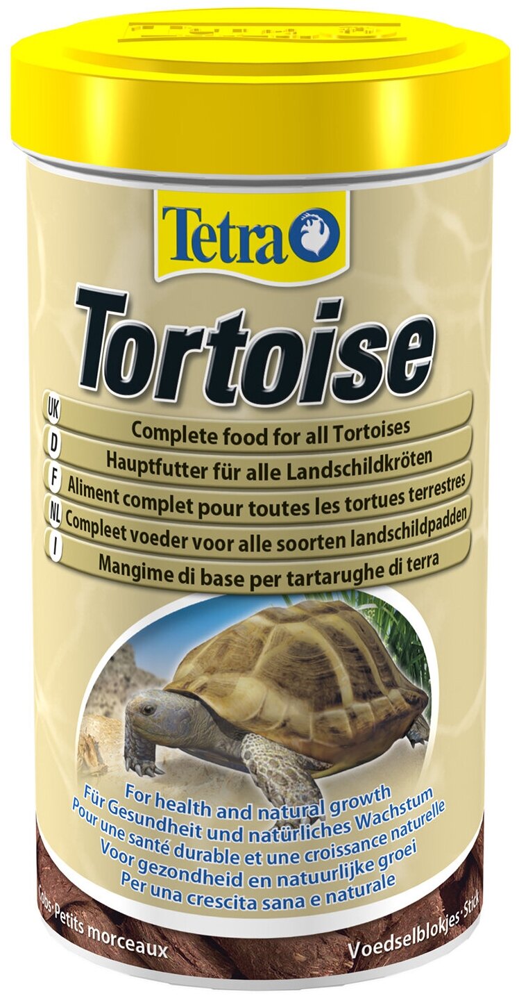 Tetra Tortoise корм для сухопутных черепах 500 мл - фотография № 11