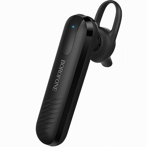 Bluetooth беспроводная моно гарнитура Borofone BC20 Smart Black микрофон с наушником hands free - черная 645₽