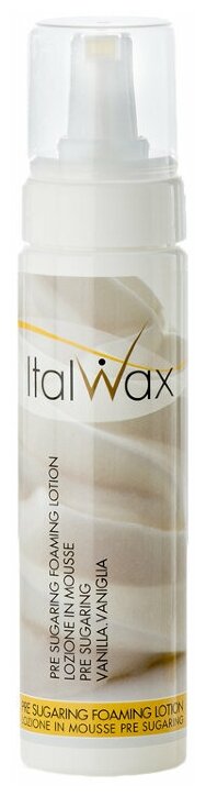 Лосьон-пена перед шугарингом ITALWAX "Ваниль" 200 мл