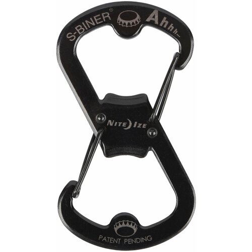 Брелок Nite Ize Ahhh Bottle Opener Stainless, черный