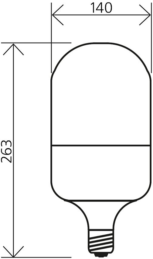 Лампа светодиодная SmartBuy SBL 6500K, E27, HP, 100 Вт, 6500 К - фотография № 6