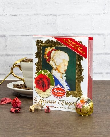 Конфеты Reber Mozart Kugeln шоколадные 120г Paul Reber - фото №11